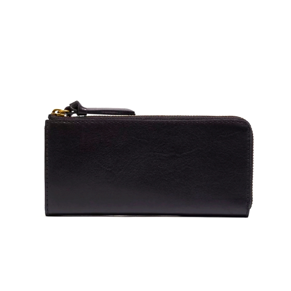 Madewell black leather wallet